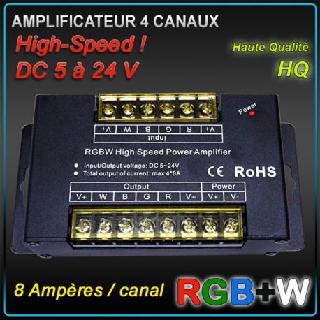 AMPLI RGBW pro 4 x 8A